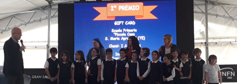 1° premio per la Piccola Casa al concorso “Anch’io Scienziato”!
