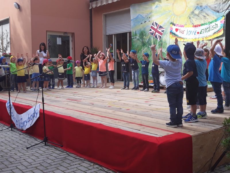 “Lezione aperta” dei bambini del Potenziamento della lingua inglese