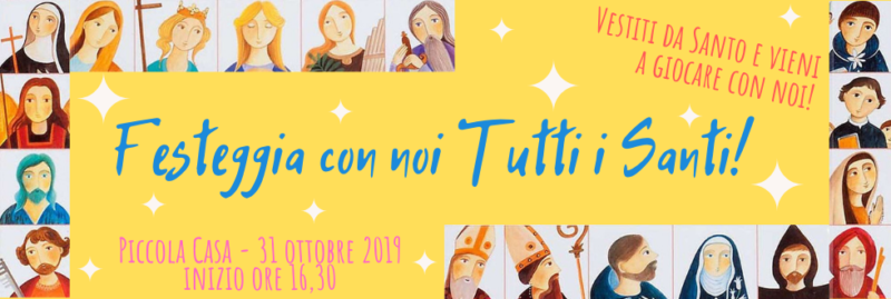 31 ottobre: festeggiamo insieme i Santi!